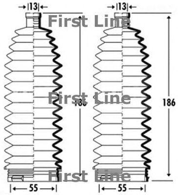 FIRST LINE fsg3360 -  Пыльник, рулевое управление